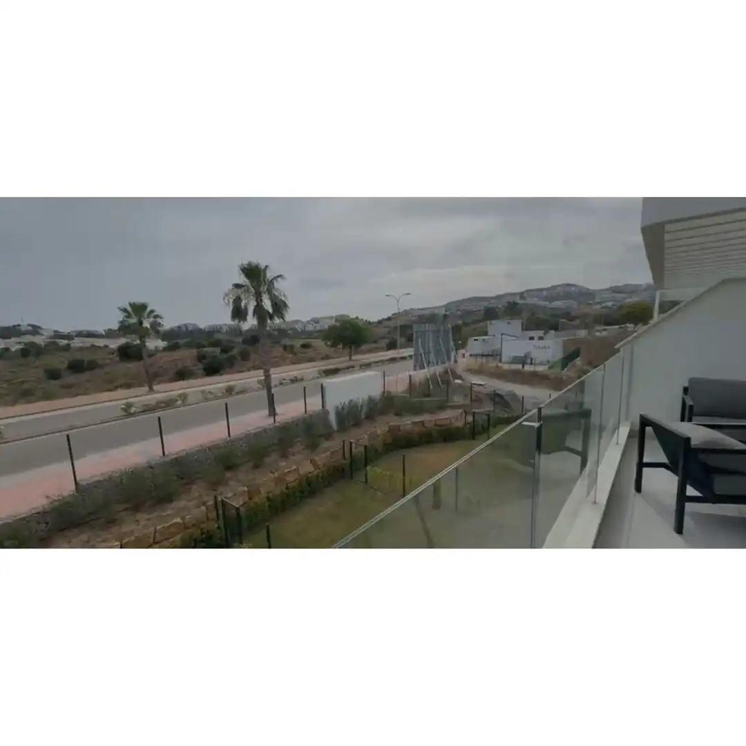 Vista exterior de Apartamento de alquiler en Mijas con Aire acondicionado y Piscina comunitaria