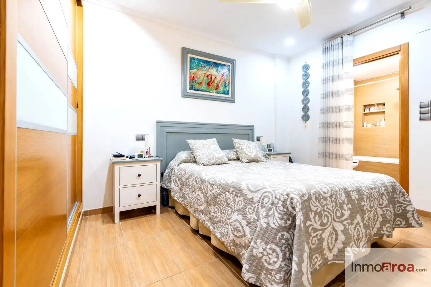 Schlafzimmer von Haus oder Chalet zum Verkauf in Bétera mit Klimaanlage und Terrasse