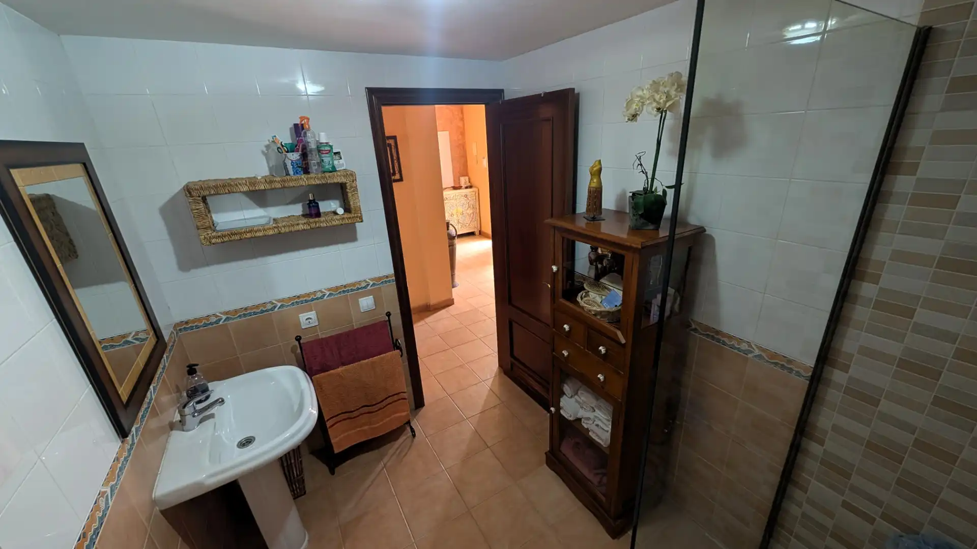 Bany de Casa adosada en venda en Tuineje amb Aire condicionat, Jardí privat i Terrassa