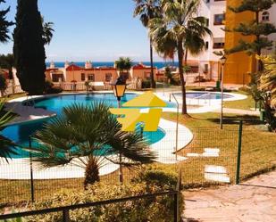 Jardí de Pis de lloguer en Mijas amb Aire condicionat, Jardí privat i Piscina