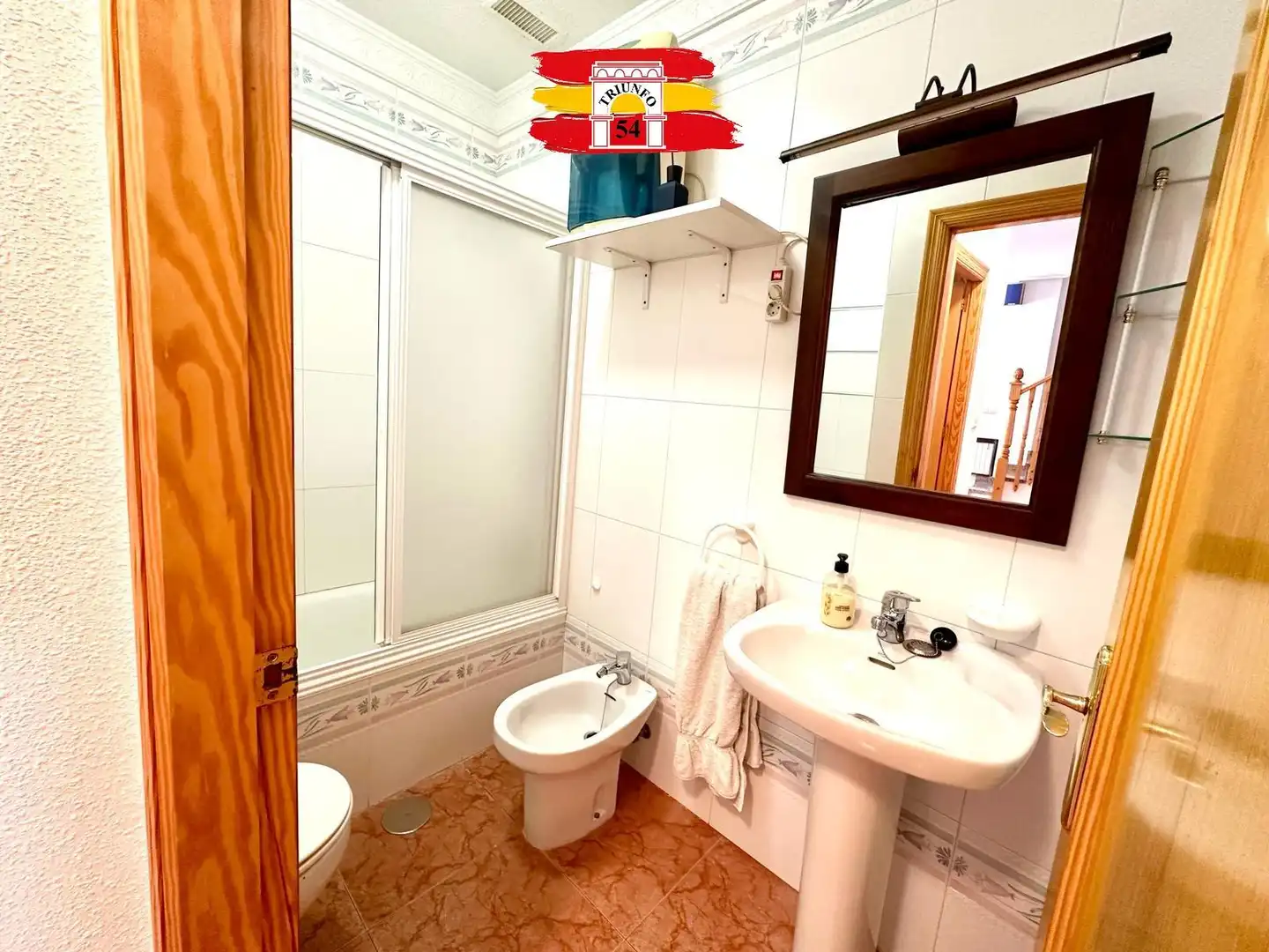 Baño de Casa adosada en venta en Pilar de la Horadada con Aire acondicionado, Terraza y Amueblado