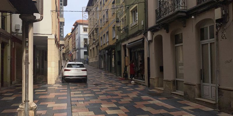 Exterior view of Flat for sale in Avilés  with Furnished