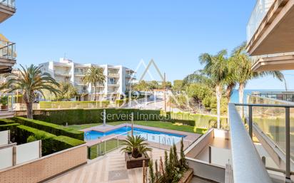 Exterior view of Flat for sale in Mont-roig del Camp  with Air Conditioner and Terrace