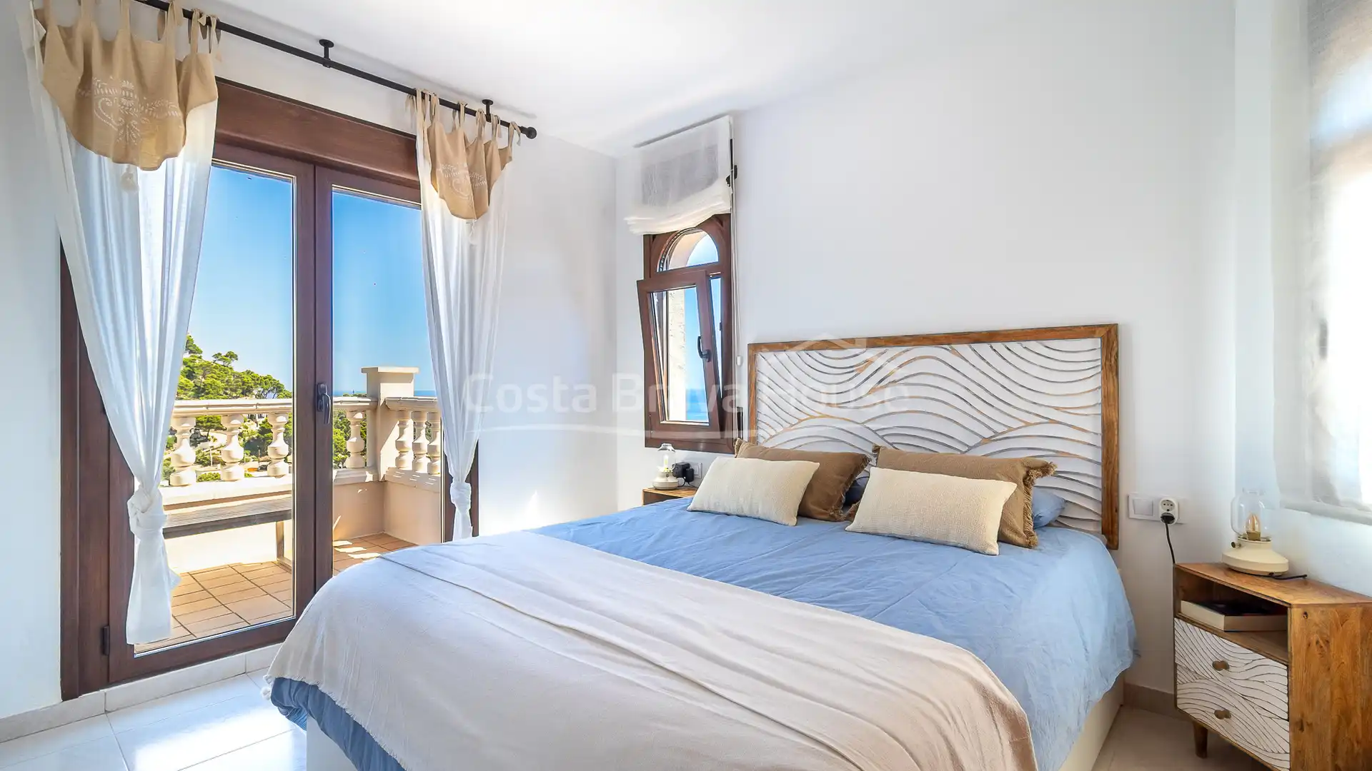 Dormitori de Casa adosada en venda en Begur amb Aire condicionat, Calefacció i Jardí privat