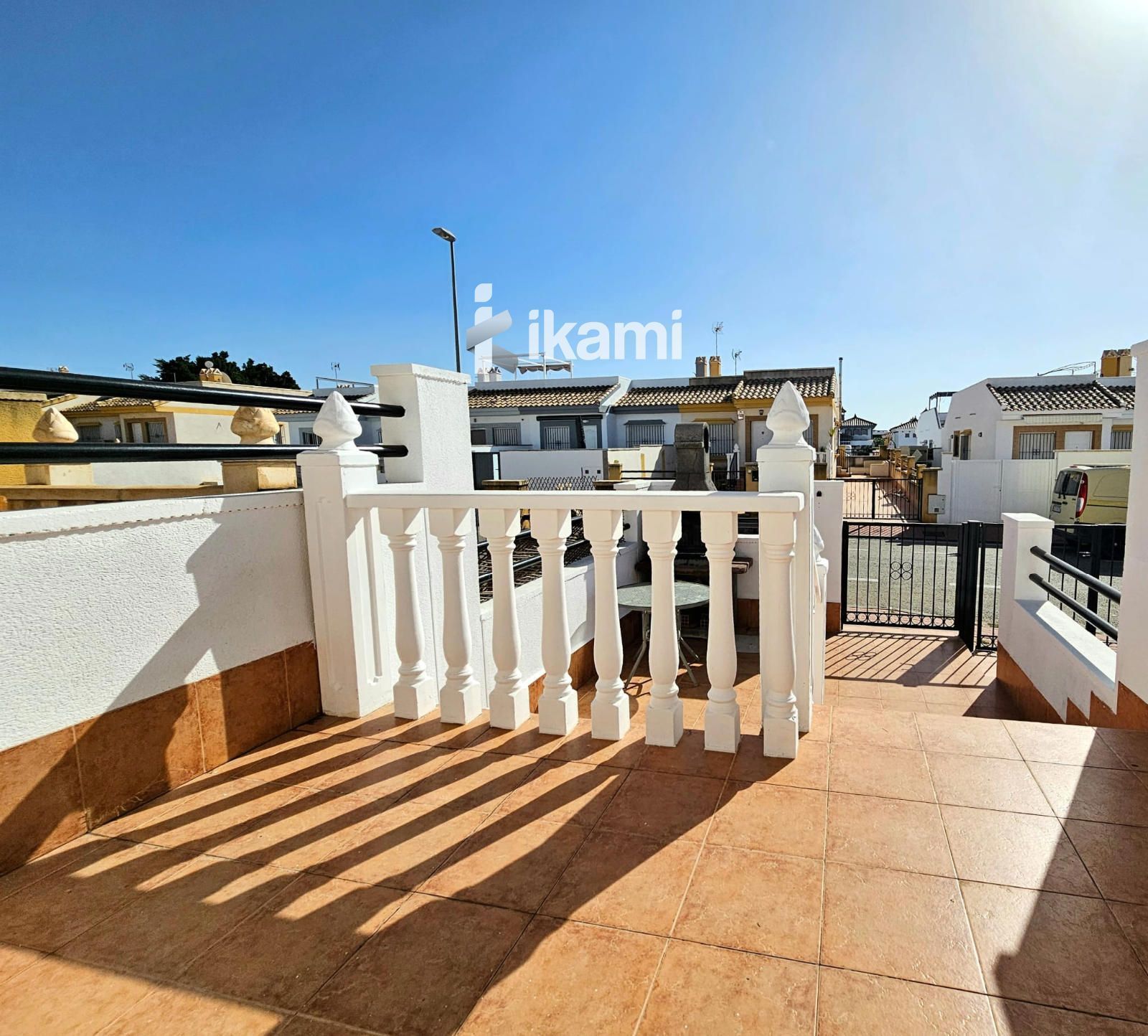 Vista exterior de Casa adosada en venda en  Murcia Capital amb Aire condicionat i Traster