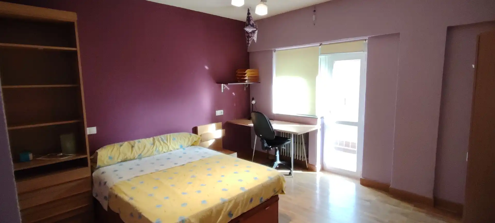 Bedroom of Flat for rent in Salamanca  with Heating, Parquet flooring and Terrace