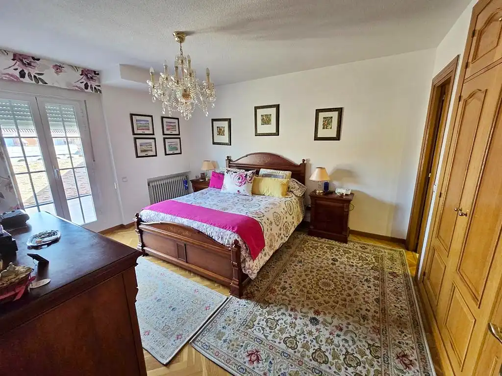 Bedroom of Attic for sale in Leganés  with Heating, Parquet flooring and Terrace
