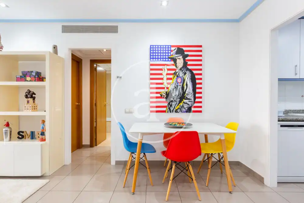 Dining room of Flat for sale in Alboraya  with Air Conditioner, Heating and Private garden