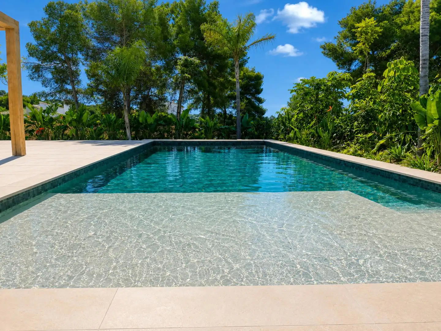 Swimming pool of Houses for sale in Jávea / Xàbia  with Air Conditioner, Heating and Private garden