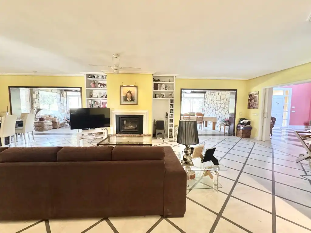 Sala d'estar de Casa o xalet en venda en Ciudalcampo