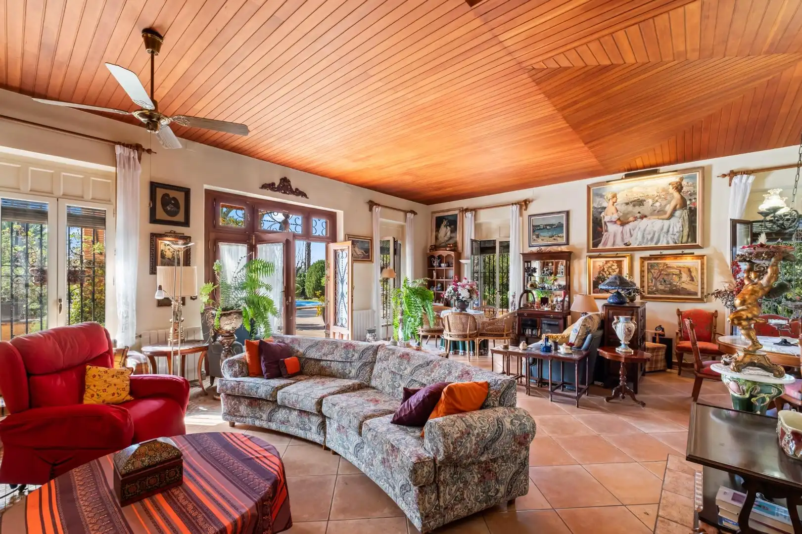 Sala de estar de Casa o chalet en venta en Elche / Elx con Aire acondicionado, Calefacción y Jardín privado