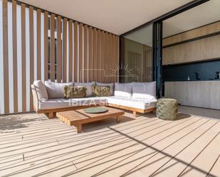 Terrace of Flat to rent in Santa Eulària des Riu  with Air Conditioner and Swimming Pool
