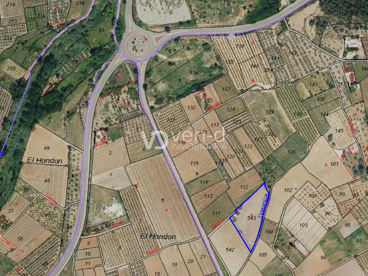 Rustikales Grundstück zum Verkauf in Poligono 5 543-542, imagen 11