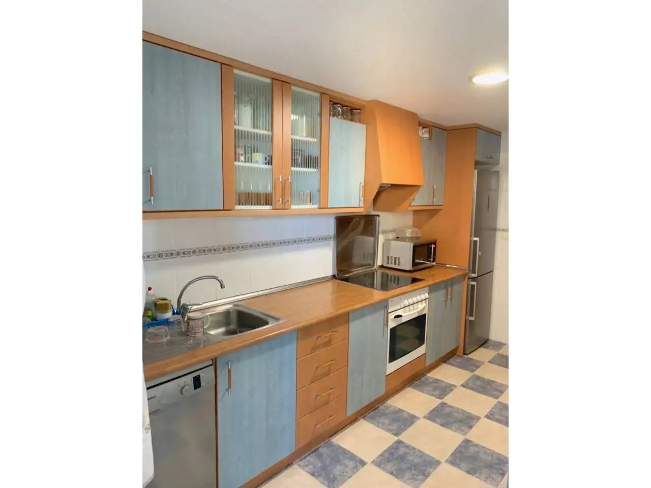 Kitchen of Flat for rent in El Campello  with Air Conditioner, Heating and Terrace
