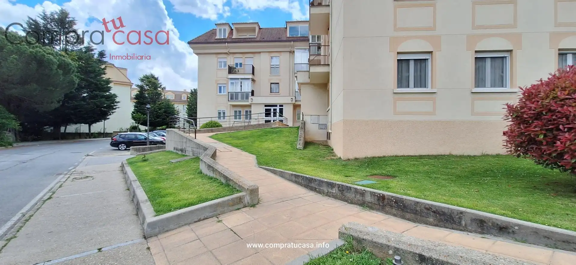 Exterior view of Flat for rent in Real Sitio de San Ildefonso  with Heating, Parquet flooring and Terrace