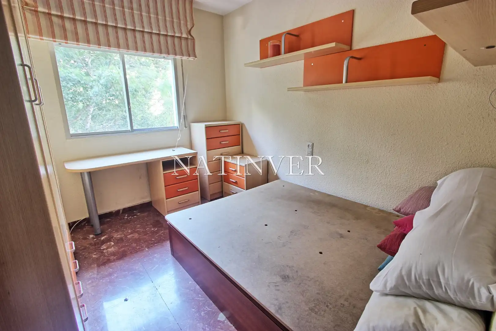 Bedroom of Flat for sale in Málaga  with Air Conditioner and Terrace