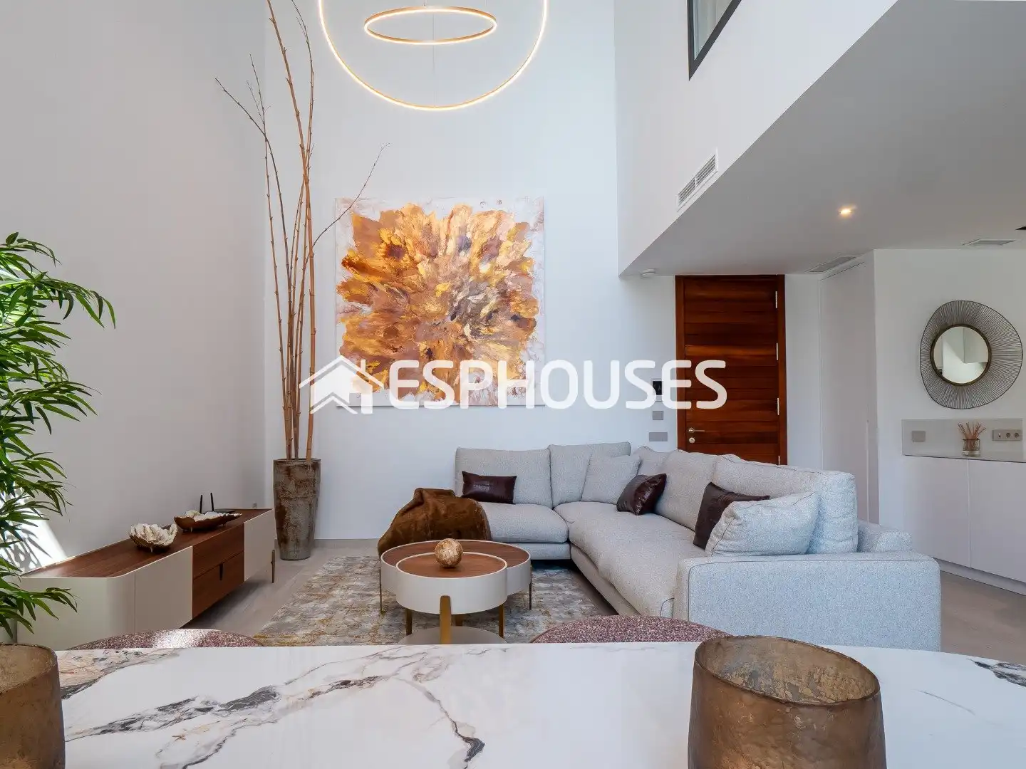 Living room of Houses for sale in Finestrat  with Air Conditioner, Terrace and Swimming Pool