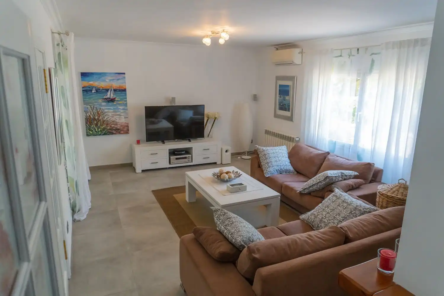 Living room of Houses for sale in Calvià  with Air Conditioner, Heating and Private garden