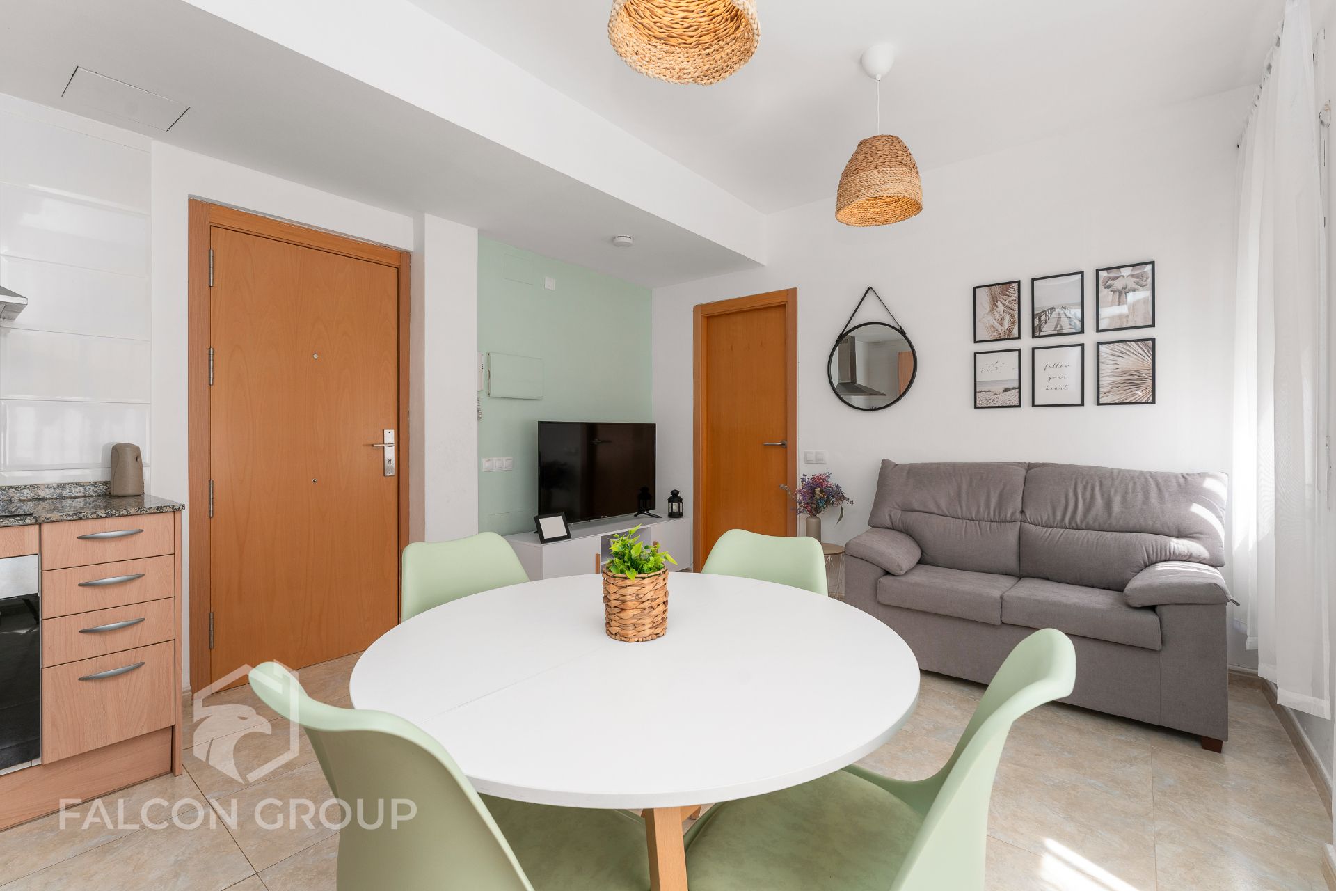 Sala de estar de Piso en venta en Roda de Berà