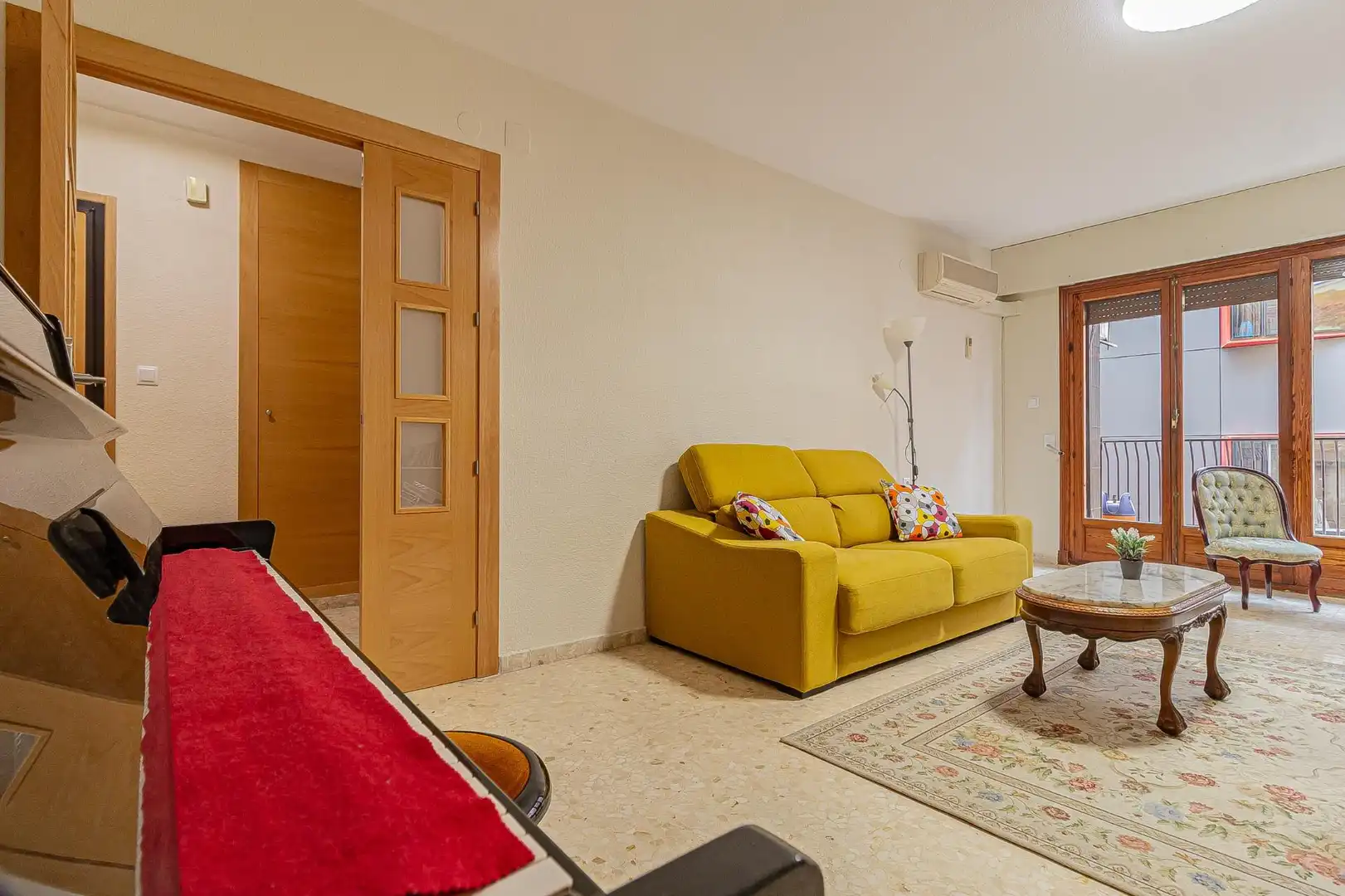 Sala de estar de Piso en venta en Cartagena con Aire acondicionado y Balcón
