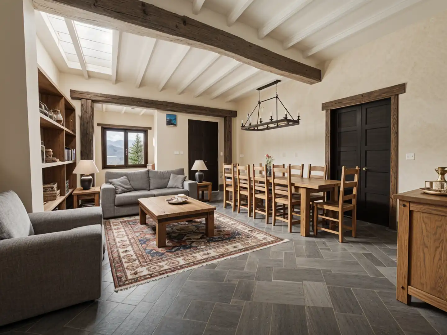 Sala de estar de Finca rústica en venta en Poboleda