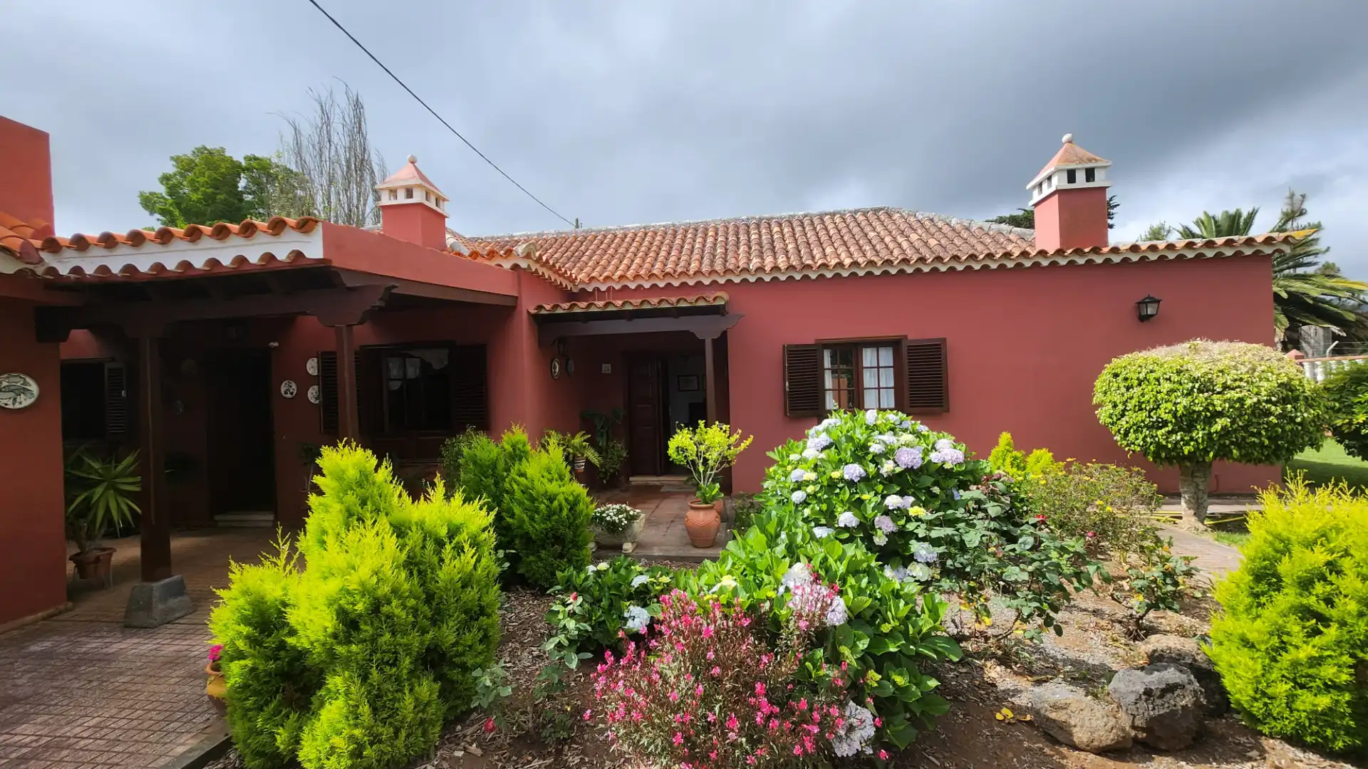 Vista exterior de Casa o chalet en venta en Tacoronte con Jardín privado, Terraza y Amueblado