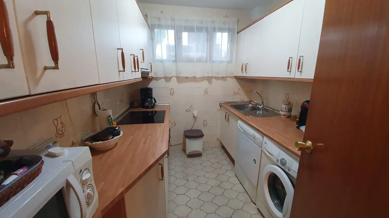 Cocina de Casa o chalet en venta en Aldea del Fresno con Aire acondicionado y Piscina