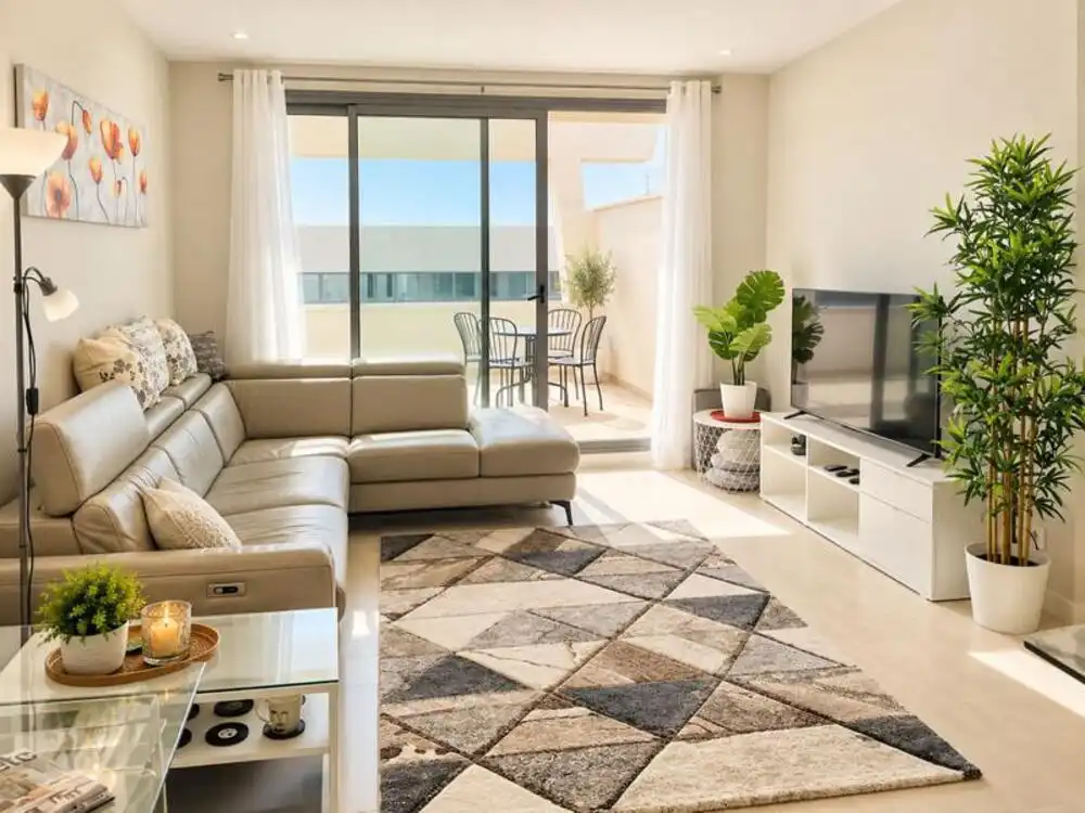 Living room of Attic for rent in Selwo