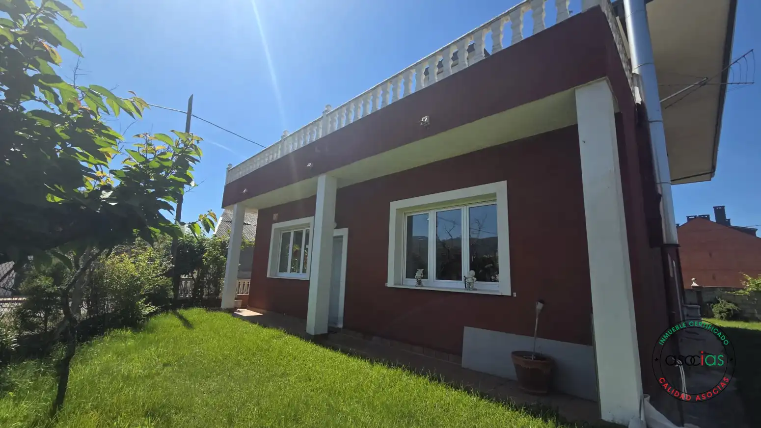 Exterior view of Houses for sale in Ponferrada  with Heating, Private garden and Terrace