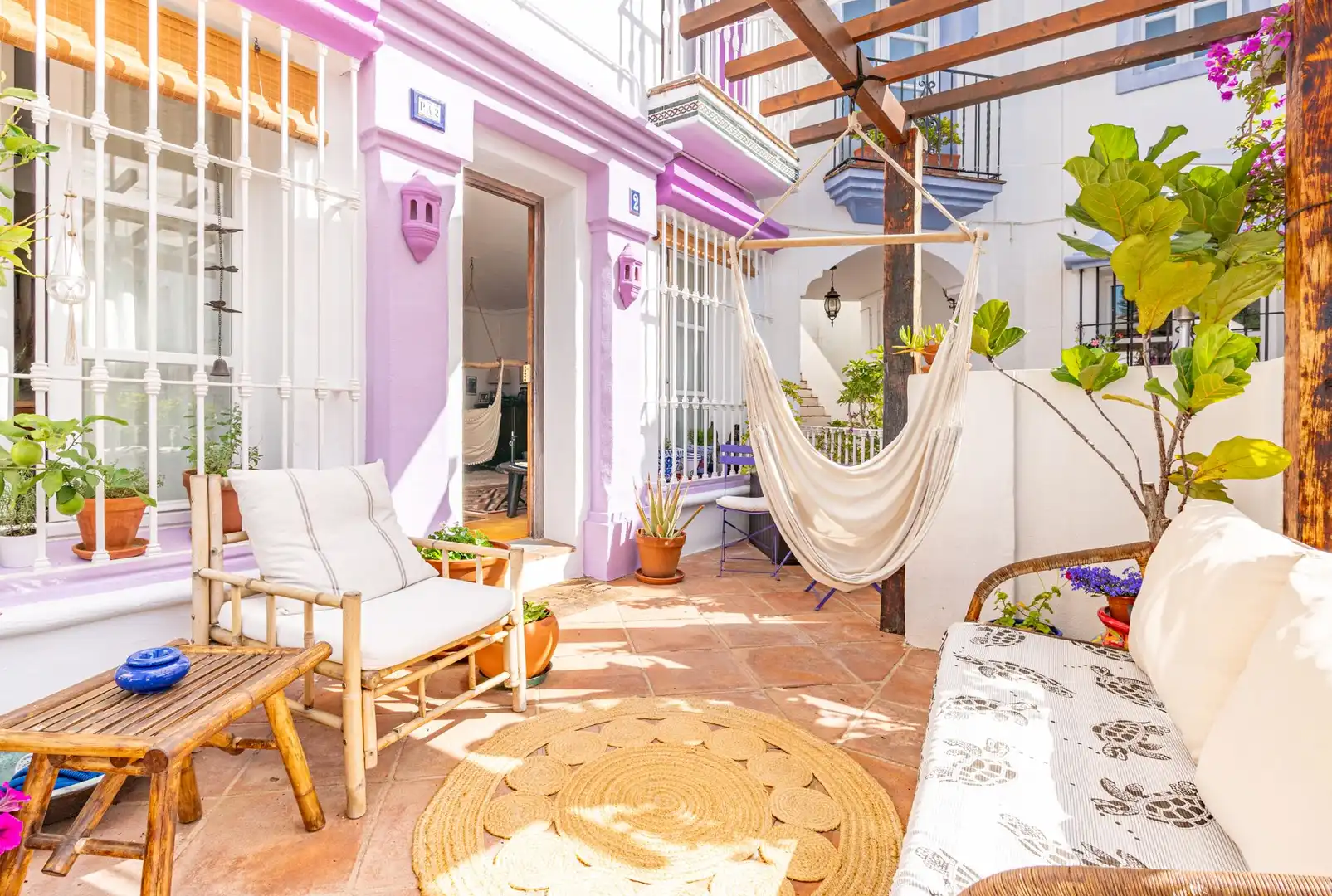Terrassa de Casa adosada en venda en Benahavís amb Calefacció, Terrassa i Piscina comunitària