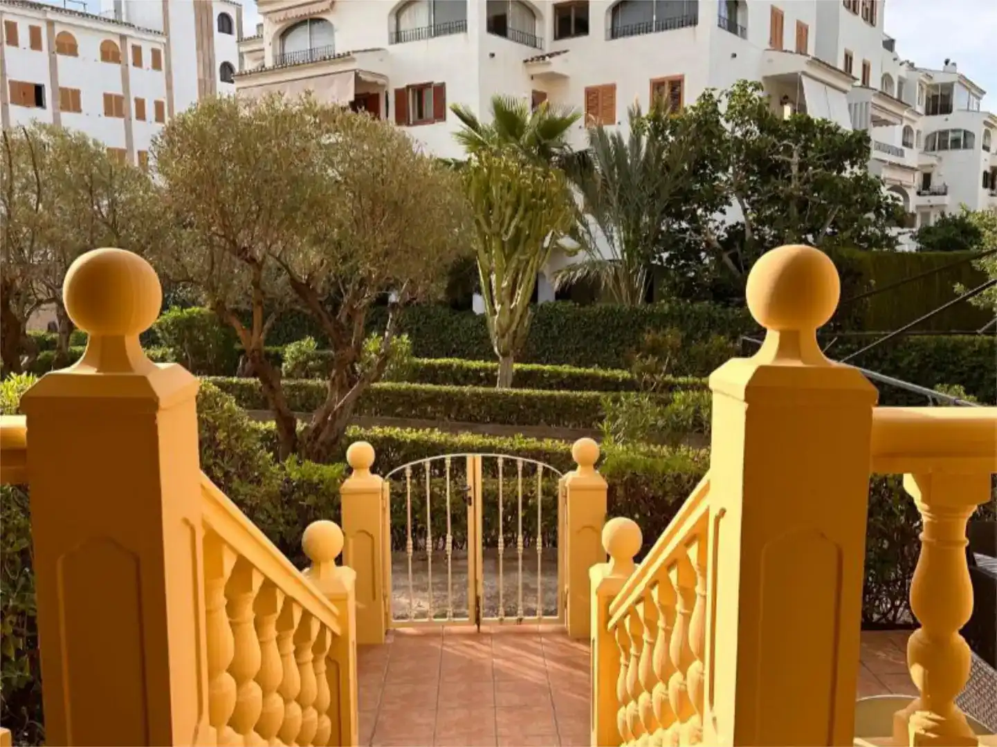 Garten von Wohnungen zum Verkauf in Jávea / Xàbia mit Klimaanlage, Schwimmbad und Balkon