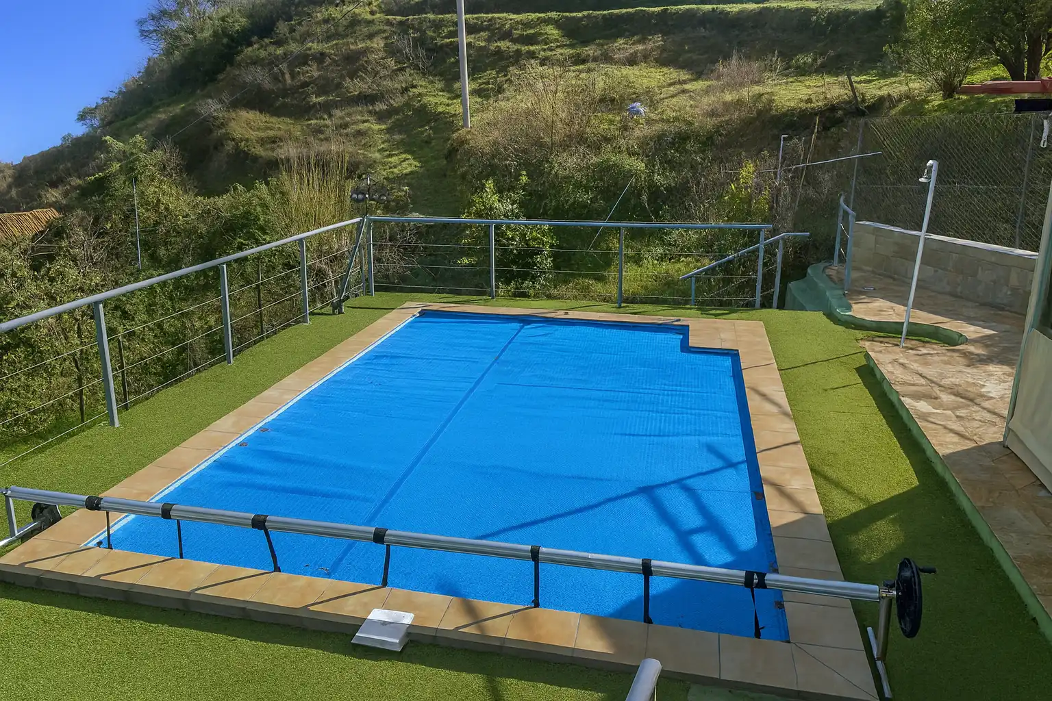 Piscina de Casa o chalet en venta en Vega de San Mateo con Aire acondicionado, Jardín privado y Terraza