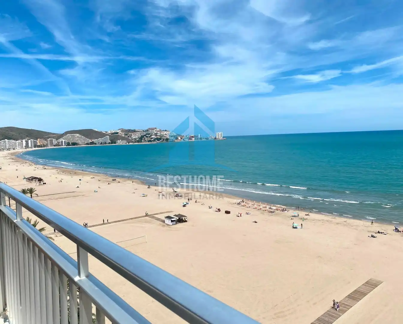 Vista exterior de Apartamento de alquiler en Cullera con Aire acondicionado, Calefacción y Terraza
