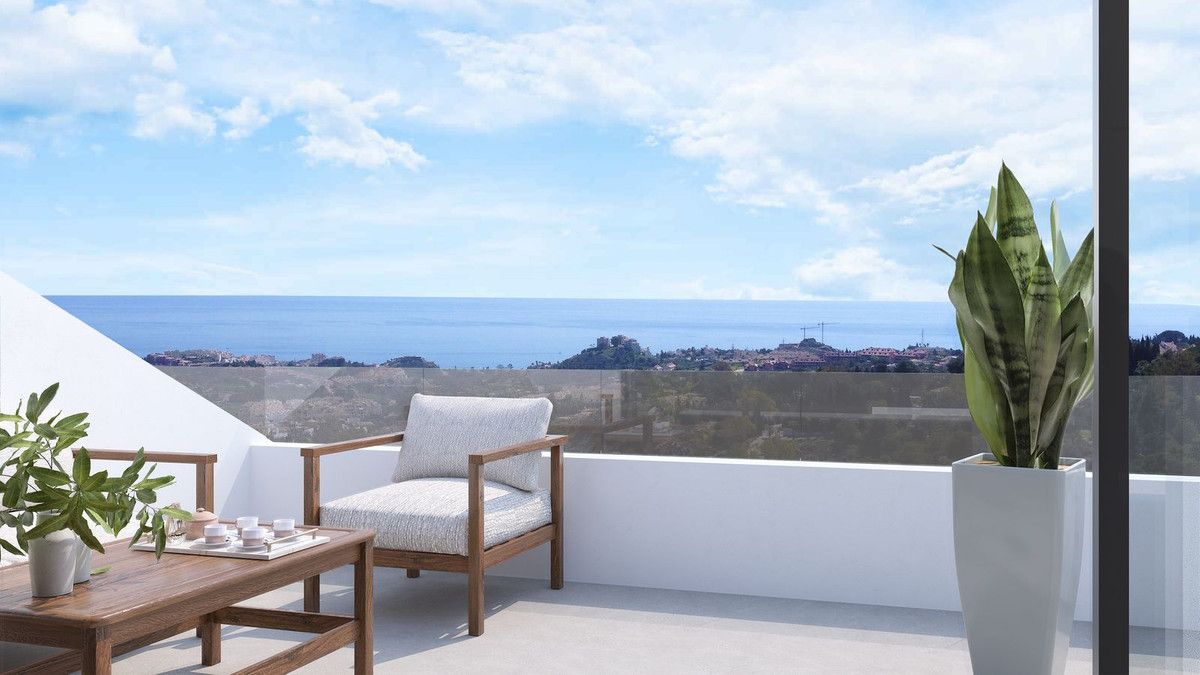Terraza de Dúplex en venta en Benalmádena con Aire acondicionado, Jardín privado y Terraza