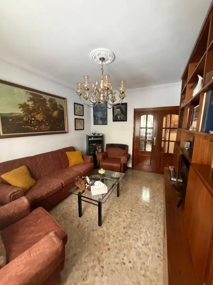 Sala de estar de Piso en venta en Madrid con Amueblado