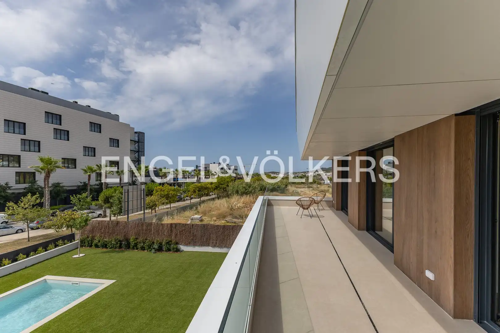 Terraza de Casa o chalet en venta en Sitges con Aire acondicionado, Calefacción y Jardín privado