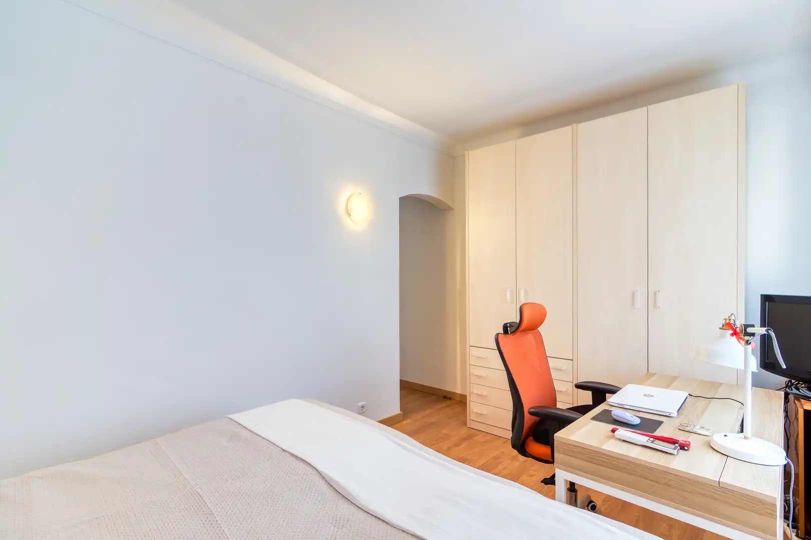 Schlafzimmer von Wohnung zum Verkauf in Figueres mit Klimaanlage, Heizung und Balkon