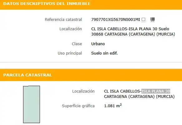 Terreny residencial en venda a Calle Isla Cabellos 30, imagen 4
