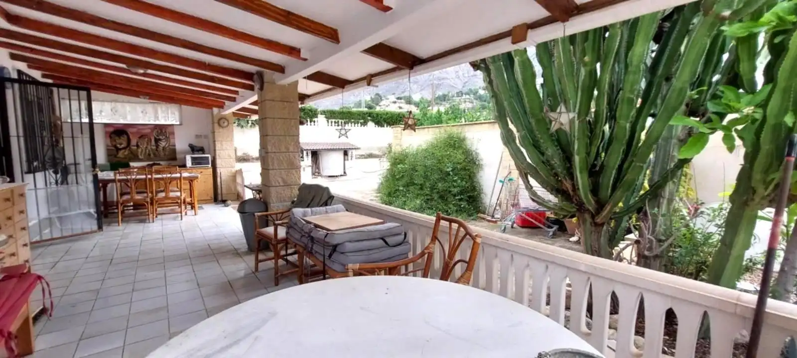 Terrasse von Haus oder Chalet zum Verkauf in Orxeta mit Klimaanlage, Terrasse und Schwimmbad