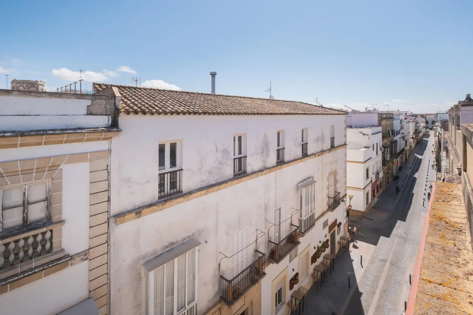 Vista exterior de Piso en venta en El Puerto de Santa María con Terraza