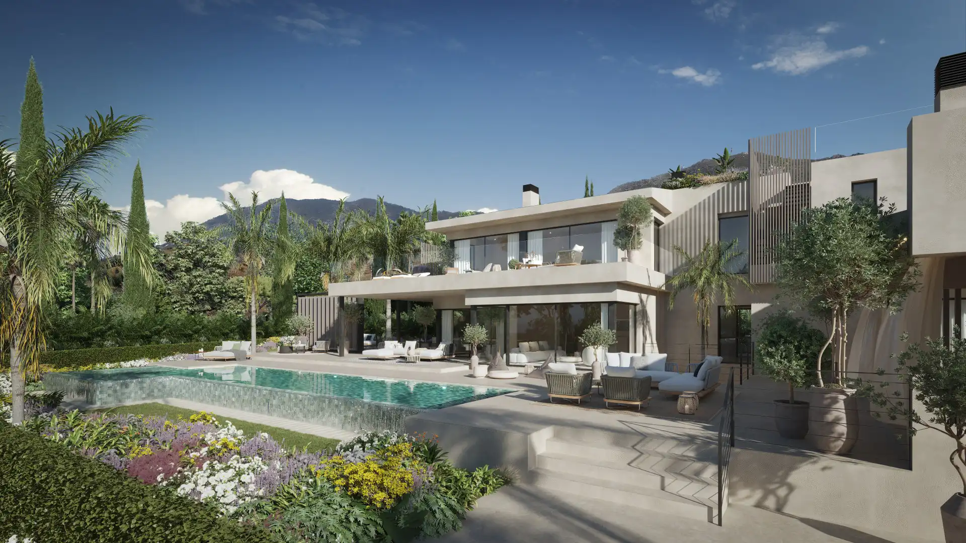 Jardín de Casa o chalet en venta en Fuengirola con Aire acondicionado, Jardín privado y Terraza