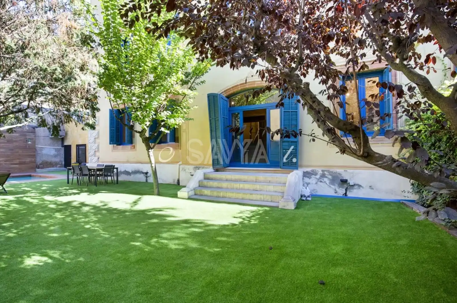 Jardín de Piso de alquiler en Población de Arroyo con Piscina