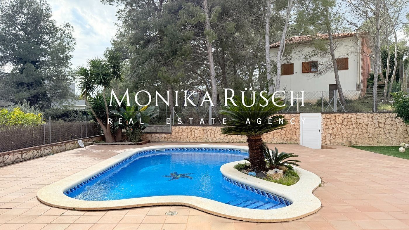 Vista exterior de Casa o chalet en venta en Canyelles con Aire acondicionado, Jardín privado y Terraza