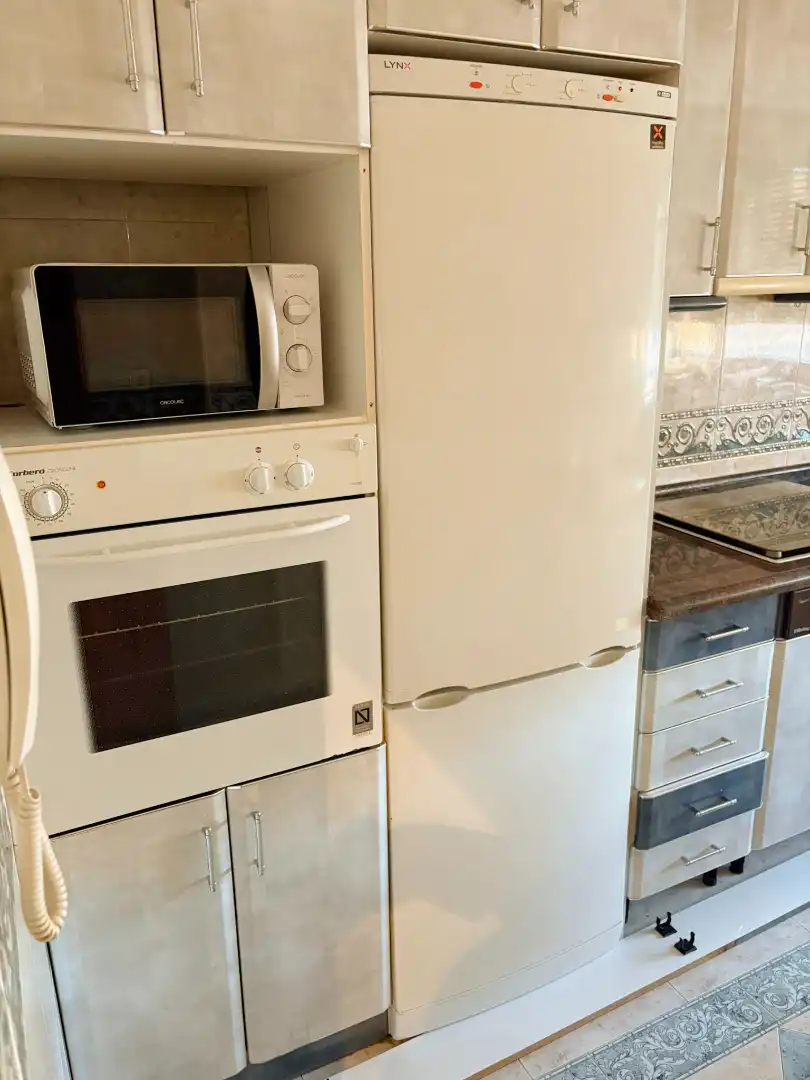 Kitchen of Flat for sale in Palencia  with Heating, Terrace and Furnished