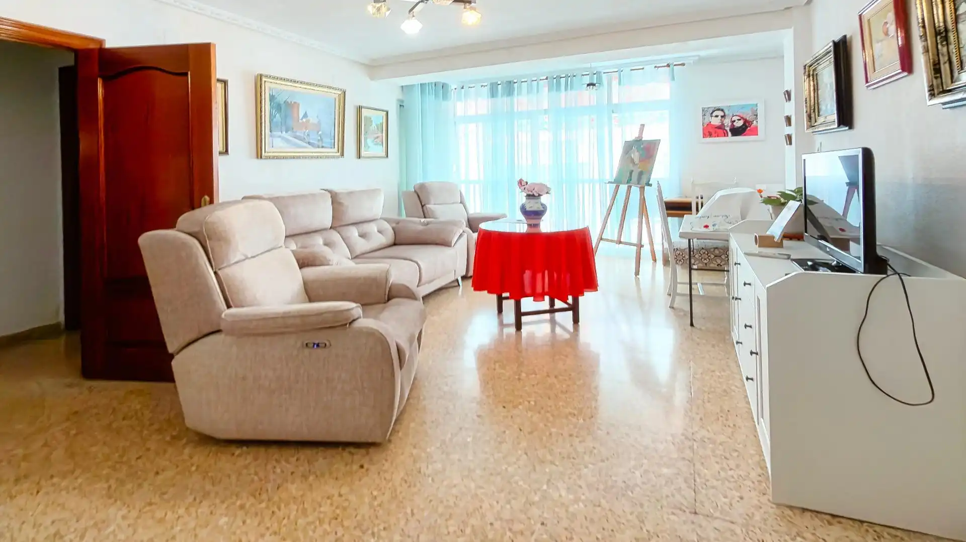Living room of Flat for sale in Benidorm  with Air Conditioner