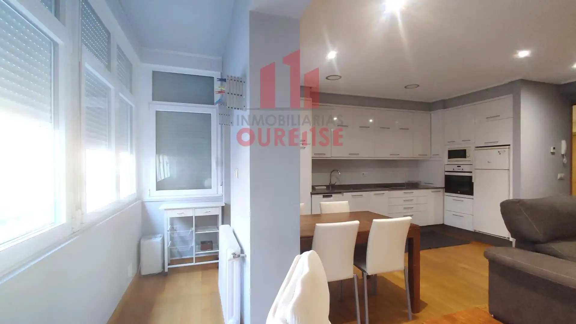 Küche von Wohnung zur Miete in Ourense Capital  mit Heizung und Möbliert