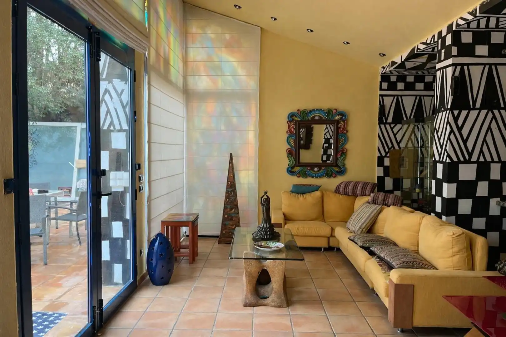 Sala de estar de Casa o chalet en venta en Almansa con Calefacción, Terraza y Piscina