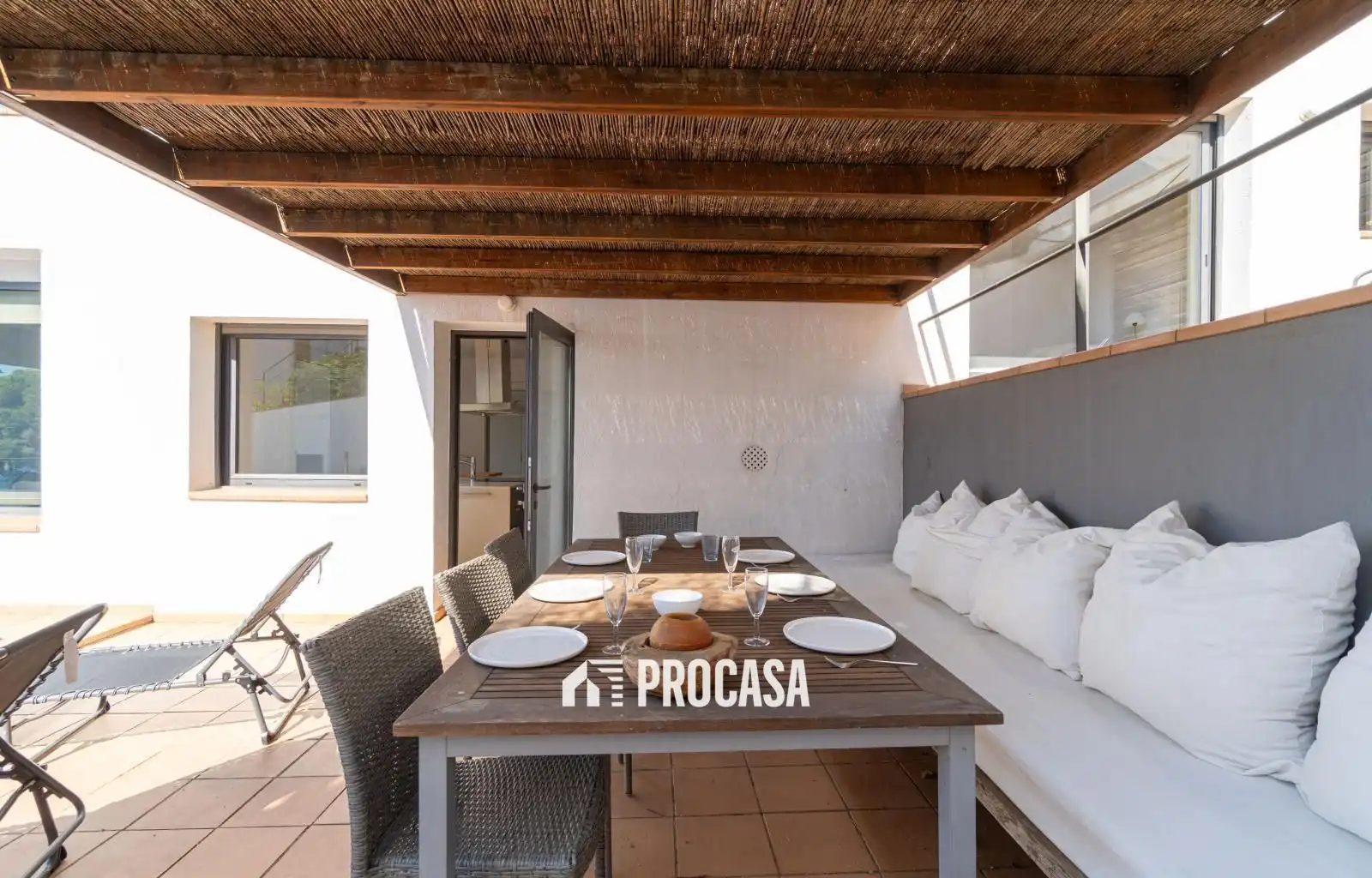 Terrassa de Casa o xalet en venda en Roses amb Aire condicionat, Calefacció i Traster
