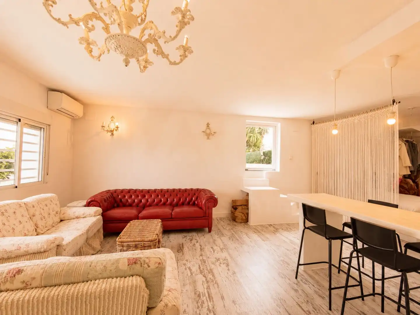 Living room of Flat for sale in Santa Pola  with Air Conditioner, Heating and Terrace