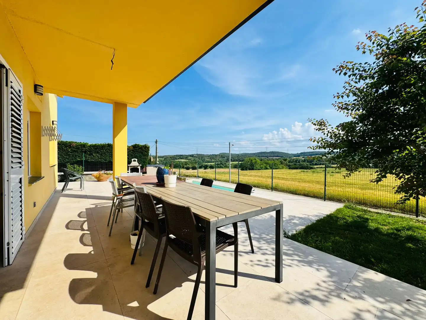 Terrassa de Casa o xalet en venda en Bàscara amb Aire condicionat, Jardí privat i Terrassa